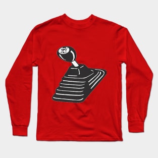 Manual Gearshift Old Cars ! Long Sleeve T-Shirt